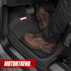 Motor Trend FlexTough Black Floor Mats for Cars & Cargo