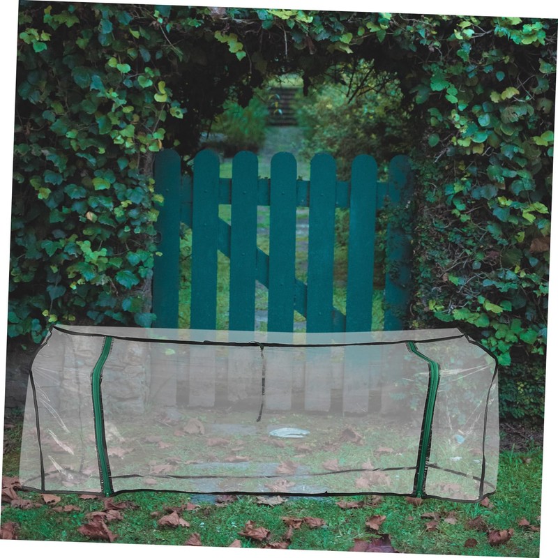 Kisangel Elevated Bed Cover Green House Covering Raised Garden Bed