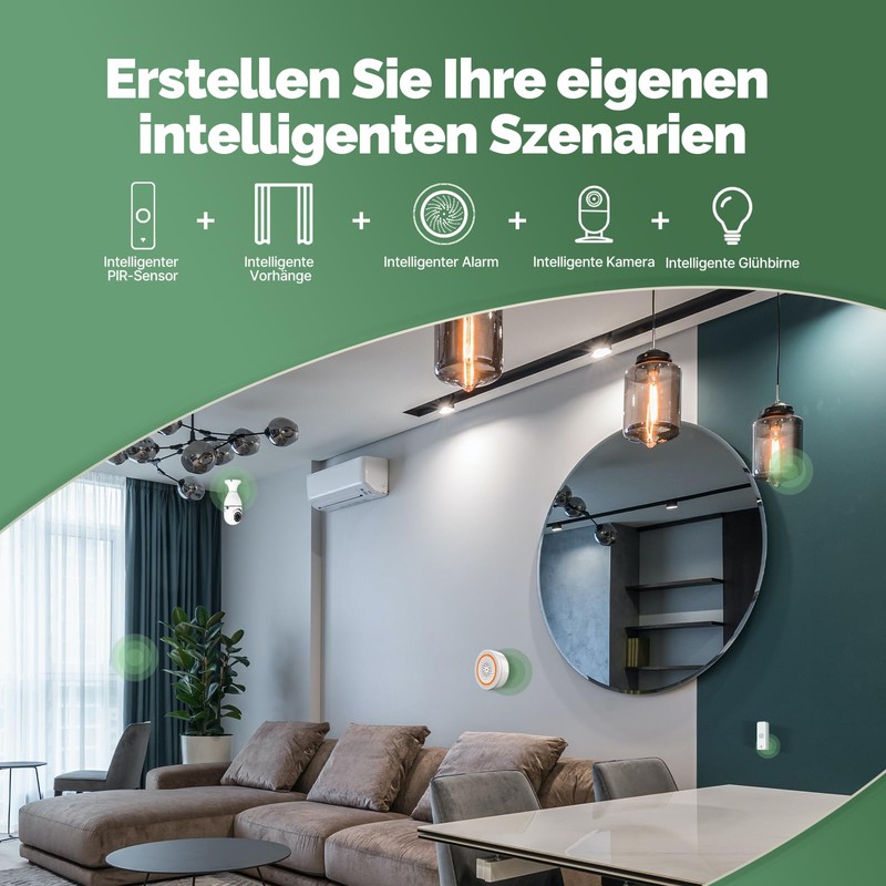 MOES WiFi Motion Sensor - Wireless Motion Sensor for Smart