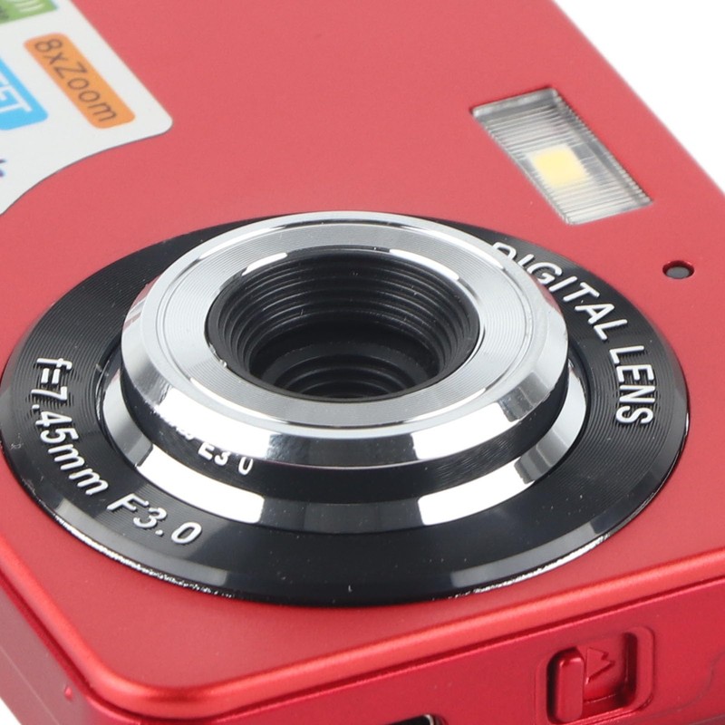 Digital Camera, 48MP 4K Anti-Shake Digital Camera, Support 128GB Memory