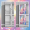 LCJECV 6 Pcs School Locker Magnetic Wallpaper 12" x 12"Removable,
