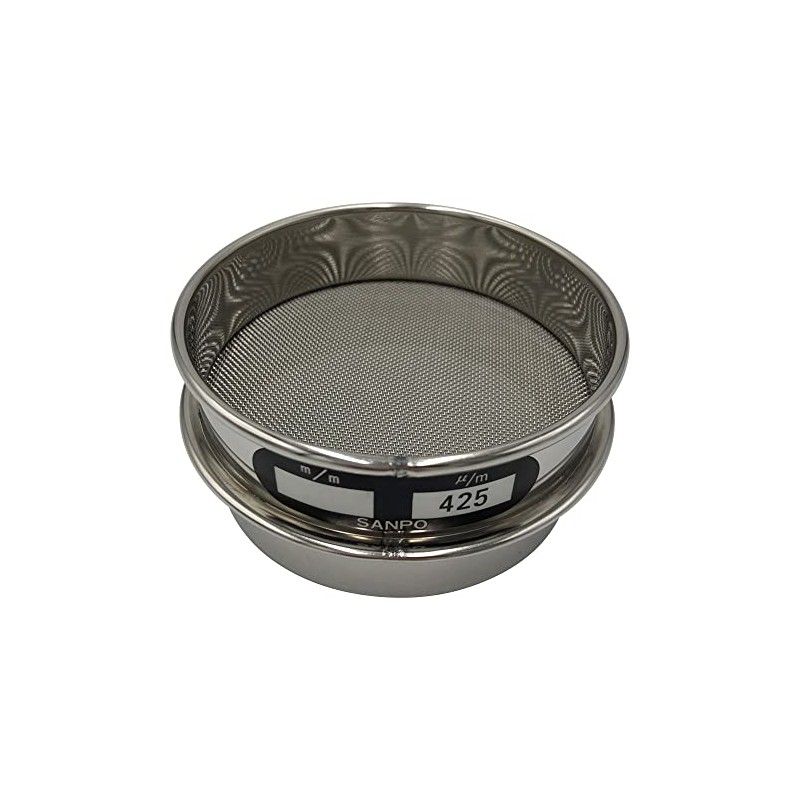 Sanpo Stainless Steel Sieve 75 x 20 425μm/5-3294-34