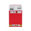 fischer 542455 Dowel with UX Screw, Gray, 6 x 50