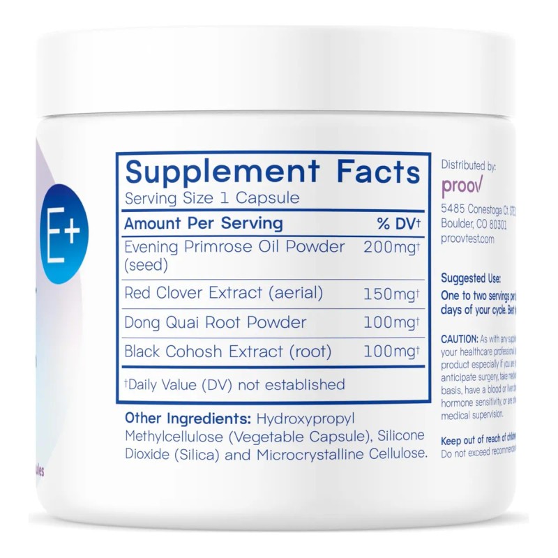 Proov Boost Suplemento Hormonal Para Mujeres 30 Cápsulas