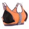 Women Yoga Fitness Zipper Stretch Workout Wireless Padded Shockproof Sports