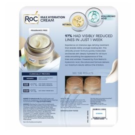 RoC Retinol Correxion Line Smoothing Max Hydration Cream 2 pack - 1.7 oz & 3.4 oz (5.1 oz total)