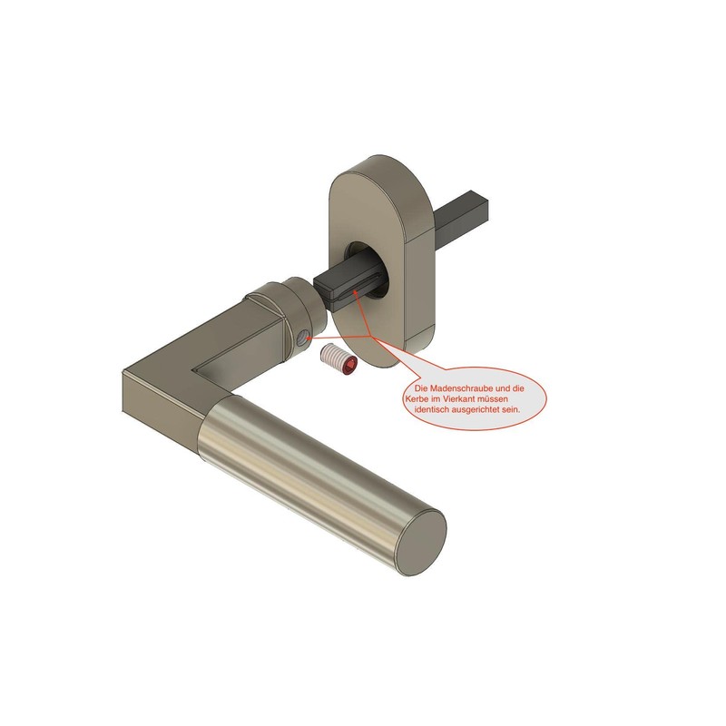 Beschläge Hamburg Window Handle: Window Lever GRO PRIME DK 20-07ZAMAK