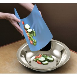 Flexible Plastic Cutting Board Mats Set of 4, Made in the USA Colored Mats, BPA Free, 11.5” x 15” by Chop Chop