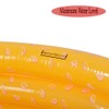 XFlated Hamburger 3 Ring Inflatable Kiddie Pool for Kids, 45
