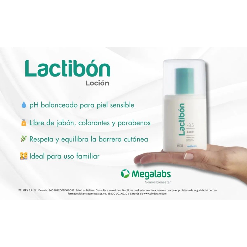 Lactibon Loción Limpiadora/ Restauradora 120ml