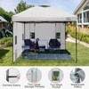 KAMPKEEPER Instant Canopy Sidewalls with 4 Pockets for Pop Up