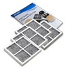 HQRP 4-pack Air Filters Compatible with Kenmore Elite Refrigerators 04609918000/469918