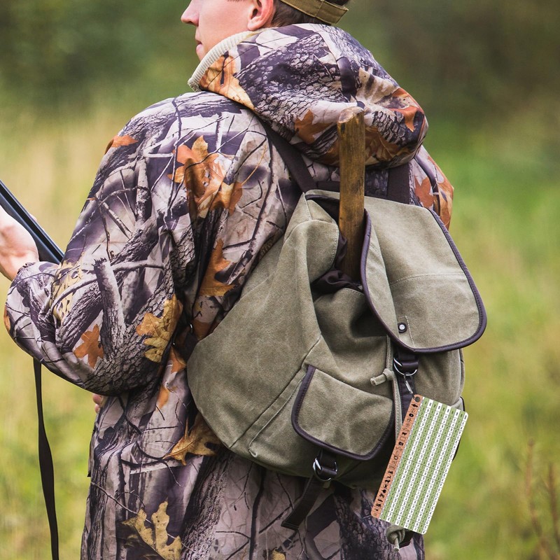 Kingdder Range Card for Shooting in Mils and Yards North