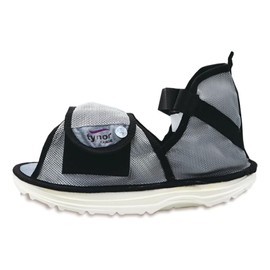 TYNOR Zapato para Yeso Azul - Modelo C08 (Grande, ORTOPEDICO)