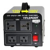 Yinleader 1000W US 120V to 100V JP Japan Voltage Converter