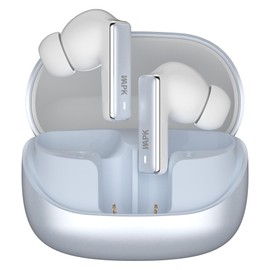 Wireless Earphones, Bluetooth 5.4, Equipped with Latest Noise Cancelling Technology, Automatic Pairing, 6 Pieces with 0.5 inch (13 mm) Driver, OSNC ENC Noise Canceling, Clear Calls, Audio Quality