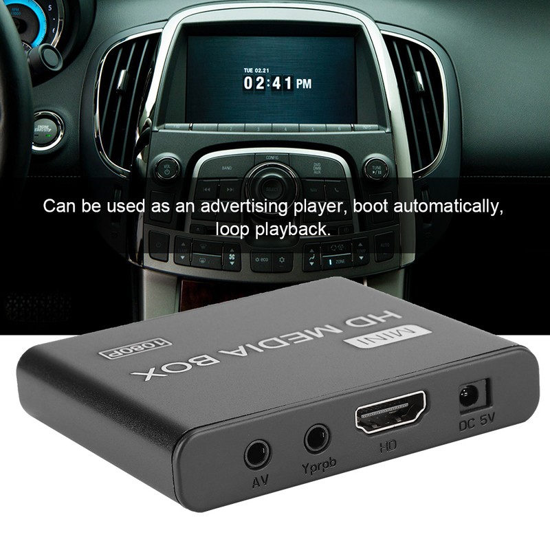 K8 1080P Mini Network Video Player HDMI HD Output Decoder