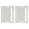PATIKIL 8x6 Inch Self-Adhesive Access Panel, 2Pcs ABS Plumbing Access