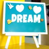 Bemeol Bulletin Board Letters 216 Pcs 2.5 Inch Alphabet Letter