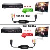Unbranded New 1080P 720P Composite Audio Video CVBS To HDMI