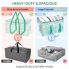 BALEINE 4-Pack Oversized Moving Bags with Reinforced Handles, Heavy-Duty Storage