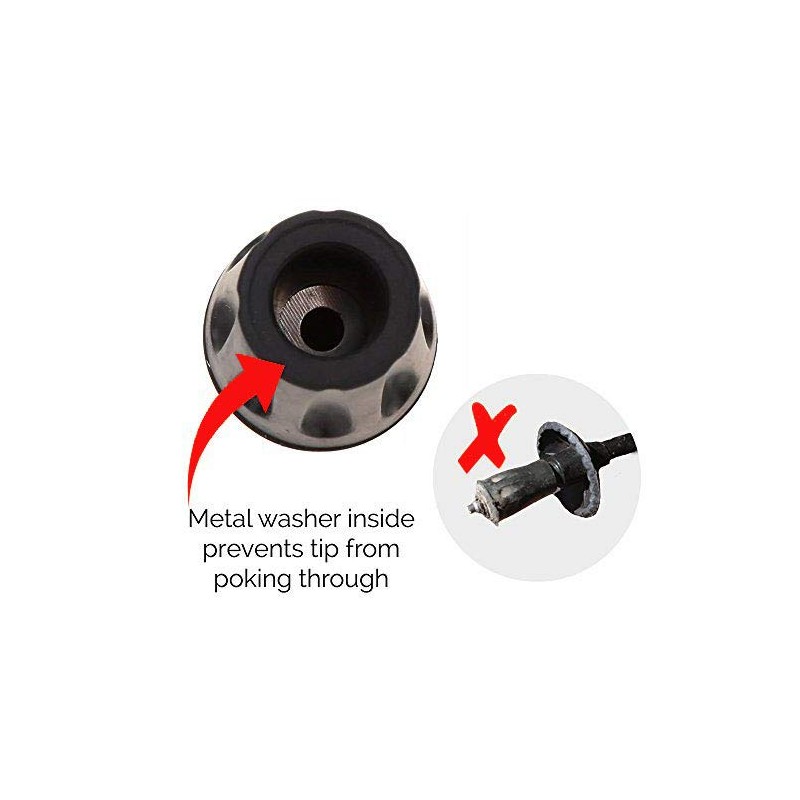 Nanxin 12 pieces rubber buffer for hiking poles trekking poles