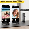 Bluetooth Camera Remote Shutter with Zoom and Front/Rear Camera Switch