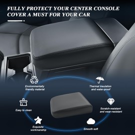 BIBIBO for 2025 Toyota 4Runner Center Console Armrest Cover 2025 Toyota 4Runner Arm Rest Cover 2025 Toyota 4Runner Accessories 2025 4Runner Armrest (Thin)