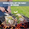 Grill Basket Fish Roaster BBQ Grill Basket Grill Grid: Nizirioo