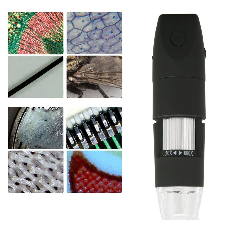 Wireless Digital Microscope Mini Handheld 8 LED HD Microscope Camera