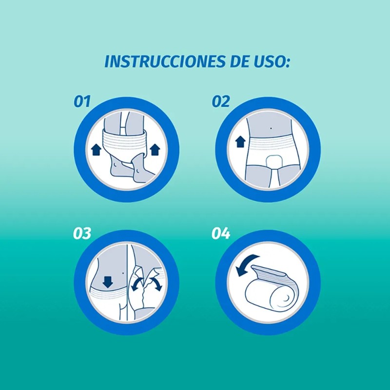 Ropa Interior Para Adultos Active Talla Grande Unisex