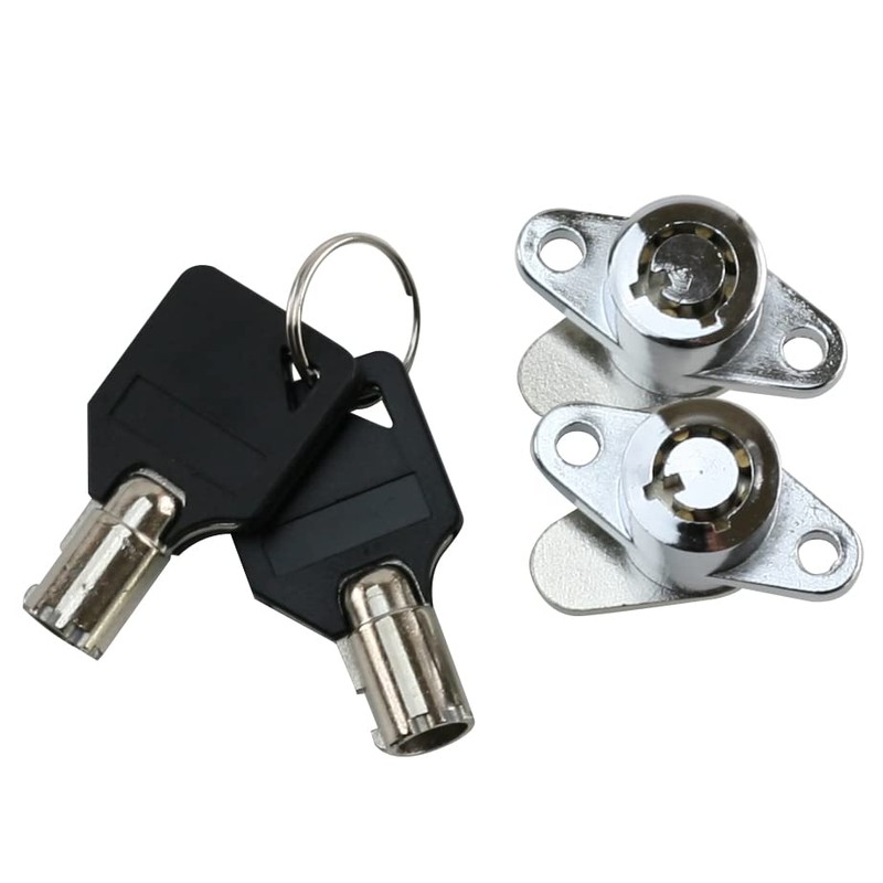 YTS Motor Saddlebag Latch Hardware Kit Saddlebag Hinge Set for