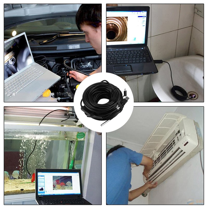WiFi Endoscope HD Inspection Camera 3 in 1 USB/Micro USB/Type