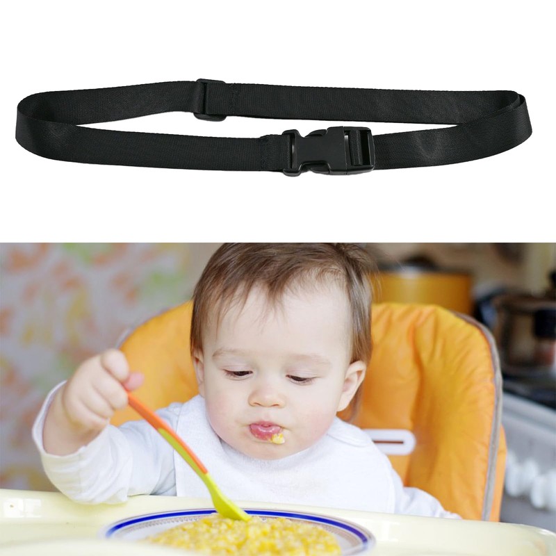 Adjustable Strap Child Harness Portable High Chair for Toddler, Safe
