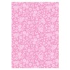 Ursus 60404699 Flock Cardboard, Roses, Pastel, DIN A4, 220 g/m²,