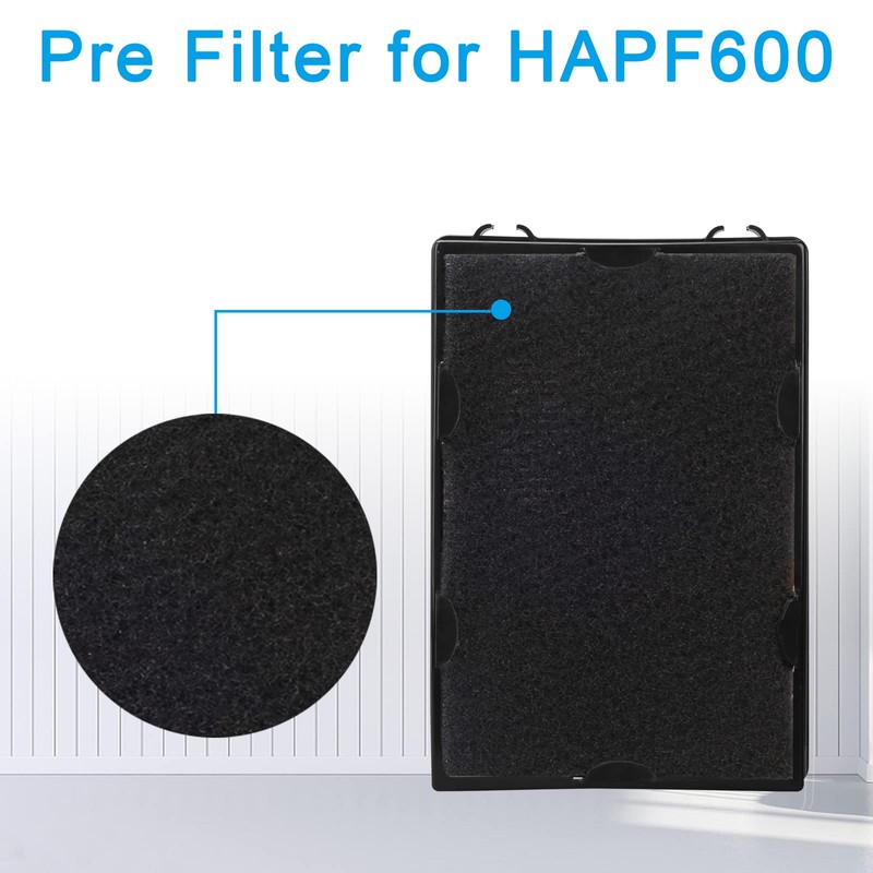 KEYJINIU HAPF600 HAPF600D Filter 3 Pack Filters 6 Pack Carbon