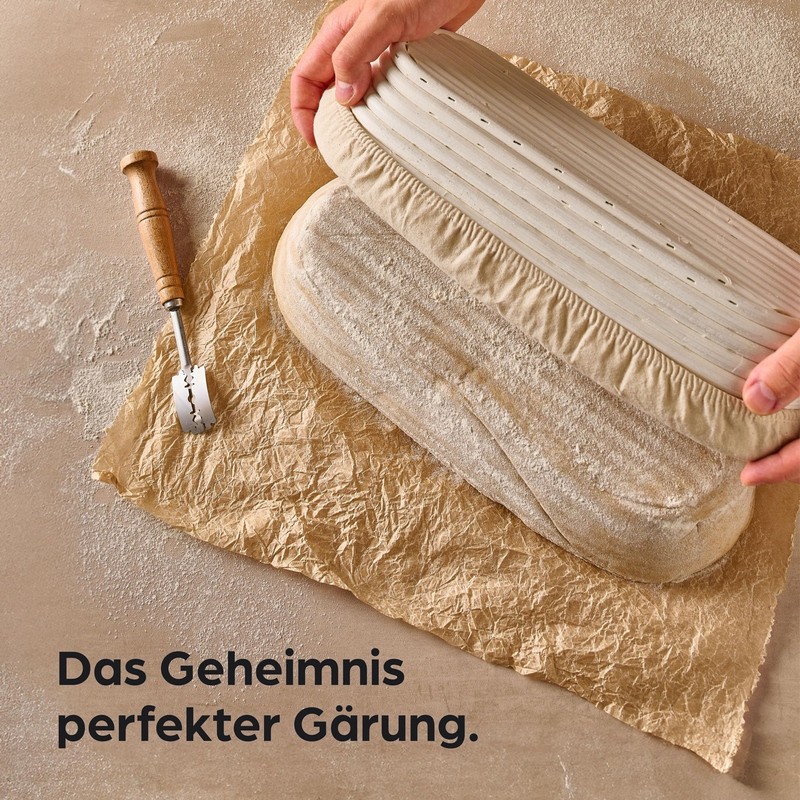 Proofing Basket for Bread Baking - Made of Sustainable Rattan