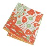 Iori Imabari Towel Face Towel, Seto (Orange), Fluffy, Durable, Long