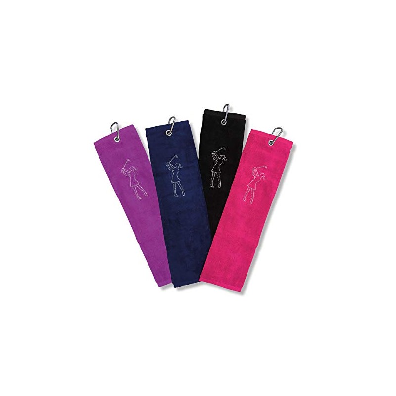 Surprizeshop Trifold Golf Towel | Soft Feel Terry Cotton |