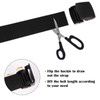 GDTLTP Black Men’s Tactical Belt, Adjustable Military Nylon Belts for