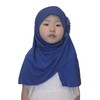 Modest Beauty Soft Instant Hijab for Kids Girls Muslim Headscarf