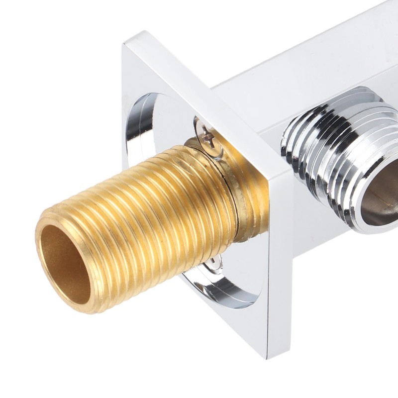 F-Y290 Shower Outlet Elbow Holder Square Hose Shower Arm Bracket