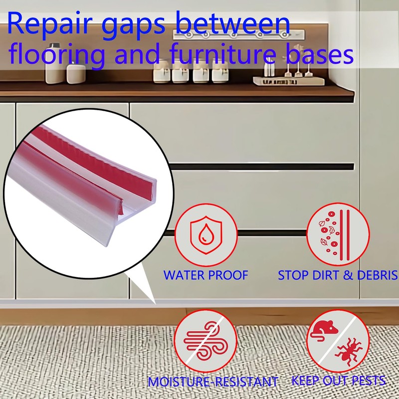 Skirting Board Kitchen Skirting Profile Seal for Kitchen Plinth for