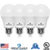 Great Eagle A19 LED Light Bulb, 9W (60W Equivalent), UL