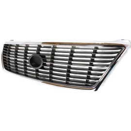 Garage-Pro Grille Assembly Compatible with 1998-1999 Toyota Avalon Painted Silver Shell with Painted Gray Insert