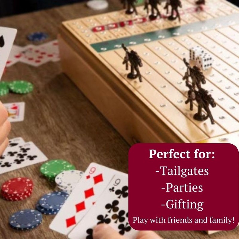 Horseracing Gametop, Maple, 2-20 players