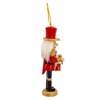Kurt Adler Wooden Nutcracker Ornament 4-Piece Box Set, 5-Inch