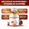 Vitamatic Mushroom Complex with D3, 60 Pectin Based Gummies