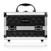 SHANY Mini Makeup Train Case with Mirror in Black and
