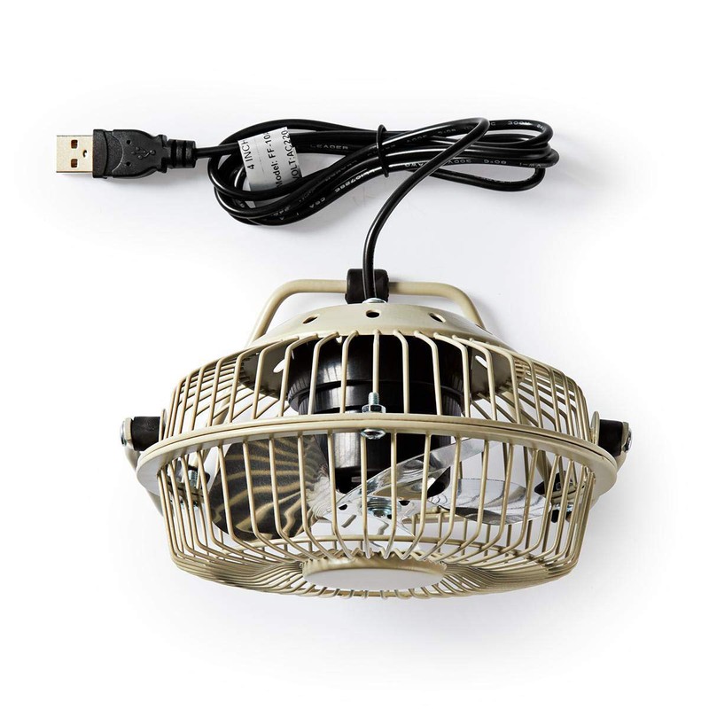 NEDIS FNDK1GY10 Table Fan Powered by USB Diameter: 100 mm